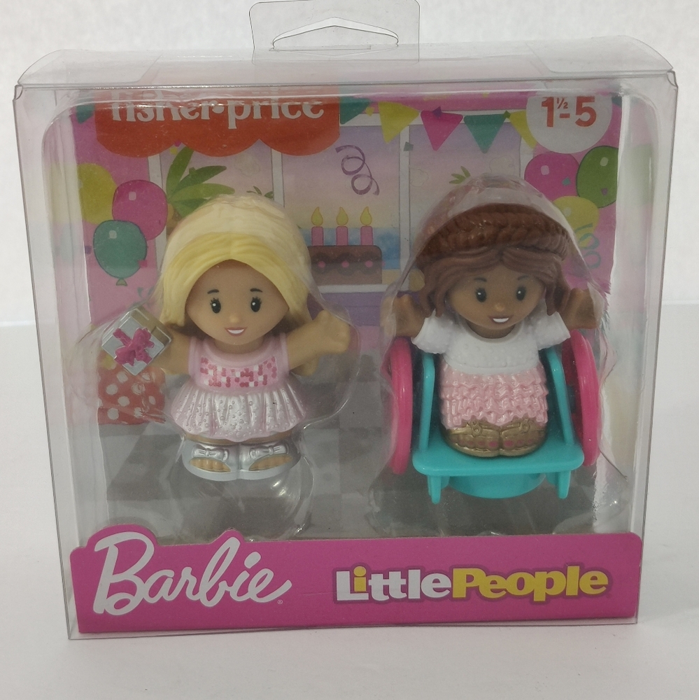 Barbie ~ Little People ~ Fisher Price ~ 2 Pack - NEW
